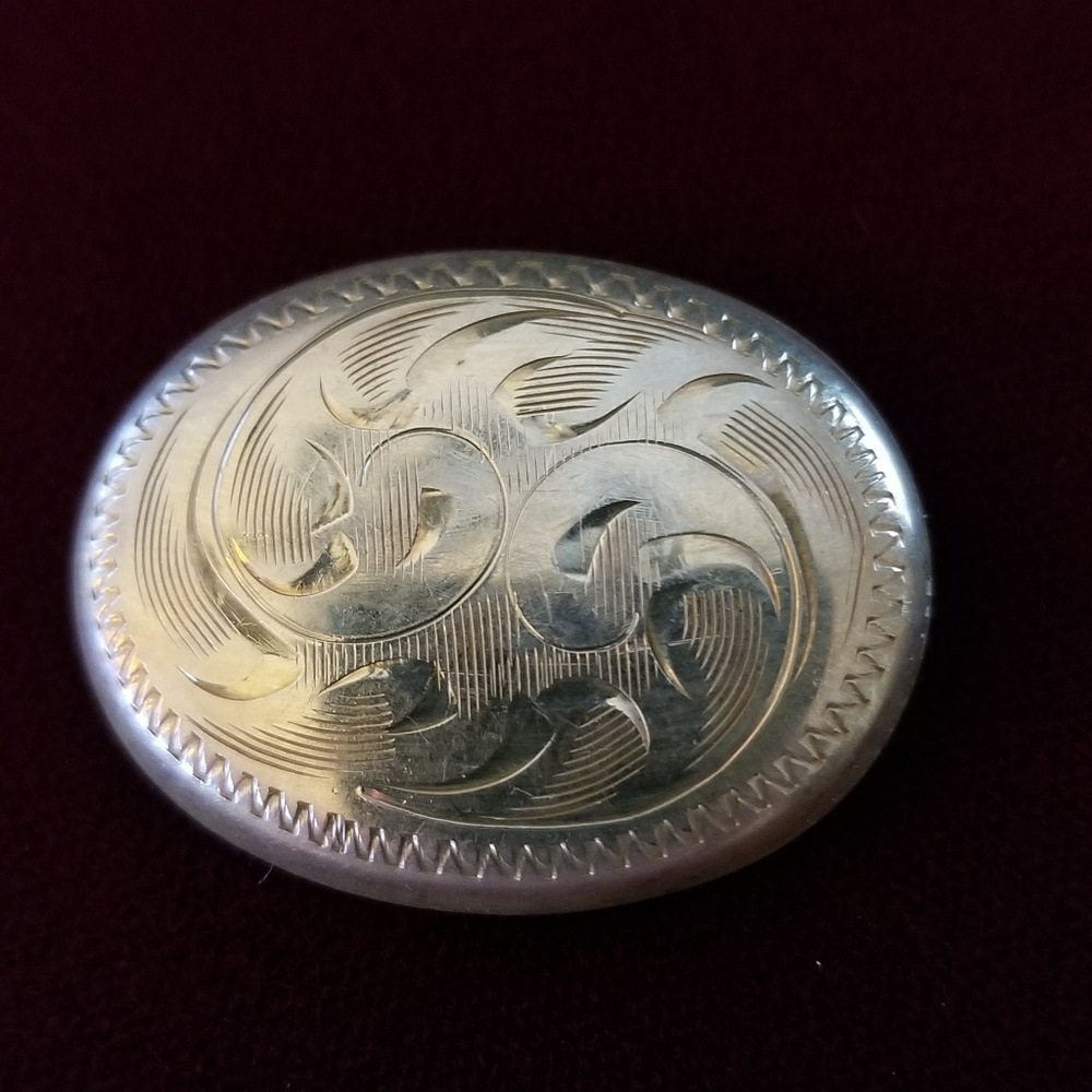 Vintage Brooch Sterling Burkhardt Jewellers